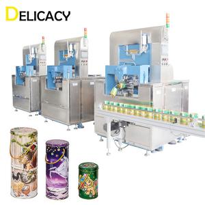 Automatic Can Closure Seaming Machine For Biscuit Tin Can Making