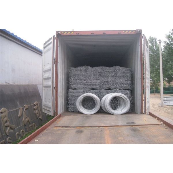 PVC Coated Galvanized Welded Gabion Box For Garden Building