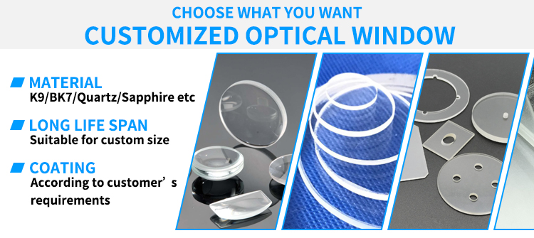 Optical Components Circular Optical Window For Precision Optical Applications