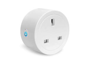 China Voice Control FCC Approved Wifi Smart Plug Socket UK Standard on sale