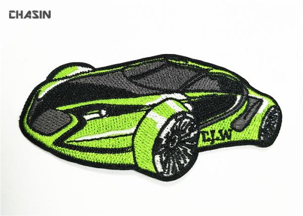 Quality No Minimum Machine Embroidery Applique Patches Personalised Embroidered Badges for sale
