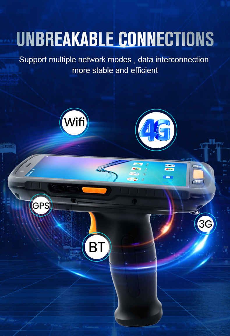 Factory Price Rfid Pad Reader 13.56mhz HF Frequency Handheld Long Range Rfid Reader Usb for Industrial Management