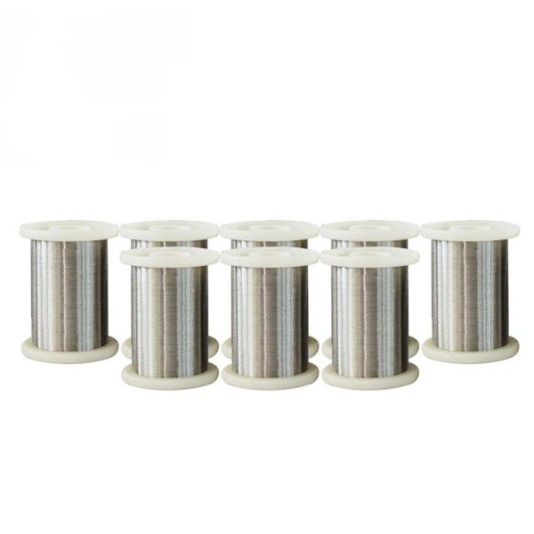 Quality NiCr8020 Electrical Resistance Heating White Wire 0.05mm Annealed for sale