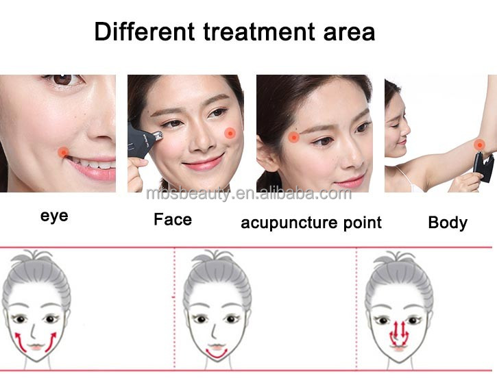 Bio Microcurrent Face Lifting EMS Home Use V Shape Rf Skin Rejuvenation Massager