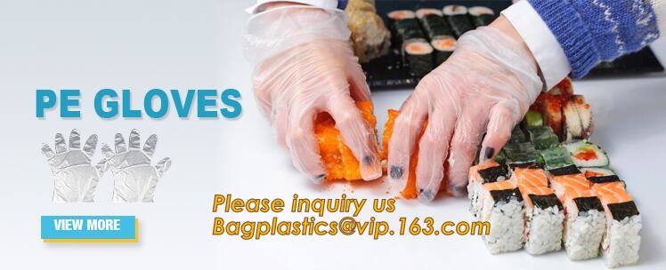 Biodegradable PE gloves Medical PE gloves disposable PE glove,Eco Friendly Disposable Transparent Home Use Pe Gloves