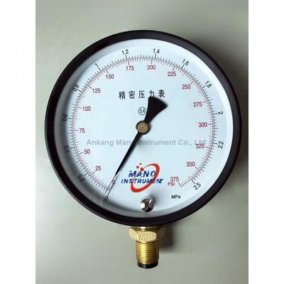 Quality PG-082 Precision pressure gauge with zero adjustment for sale