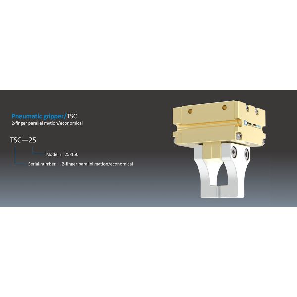 2 Jaw Parallel Pneumatic Gripper TSC Heavy Duty Pneumatic Gripper