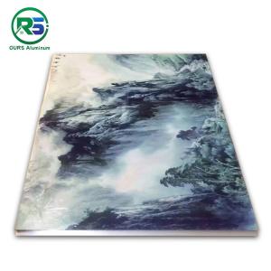 3D Printing Pattern Alu Honeycomb Panels Decorative Aluminium Honeycomb Sandwich Panel