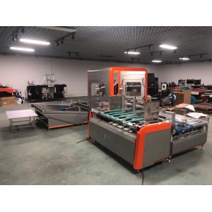 China 1300mm×1050mm Paper Box Folder Gluer Machine Automatic Feeding wholesale