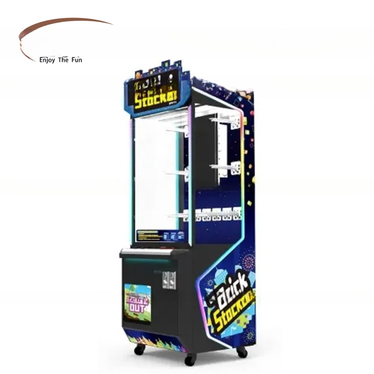 1 Person Brick Stacker Prize Game Machine Vending Game Machine