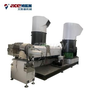 China Single Screw Plastic Granulator Machine PP PE PET Flake Scrap Pelletizer wholesale