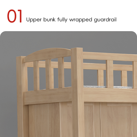 Support customization Modern design, ISO9001-certified student dormitory furniture wooden bed and desk