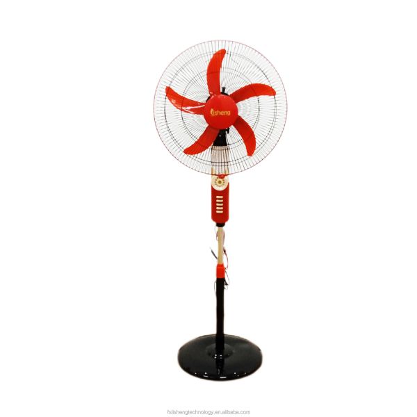 Three Adjust Speed Rechargeable Solar Fan With Solar Panel