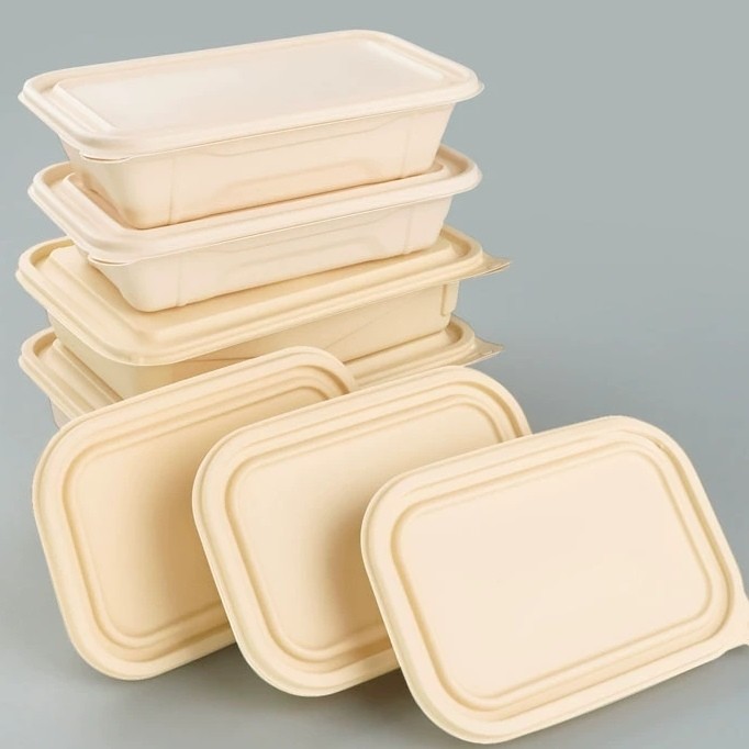 China Lunch Eco Friendly Disposable Bowls Microwave Takeaway For Restaurant wholesale