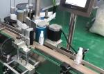 SUS304 PLC Double Side Sticker Labeling Machine , Antirust Automatic Labeling