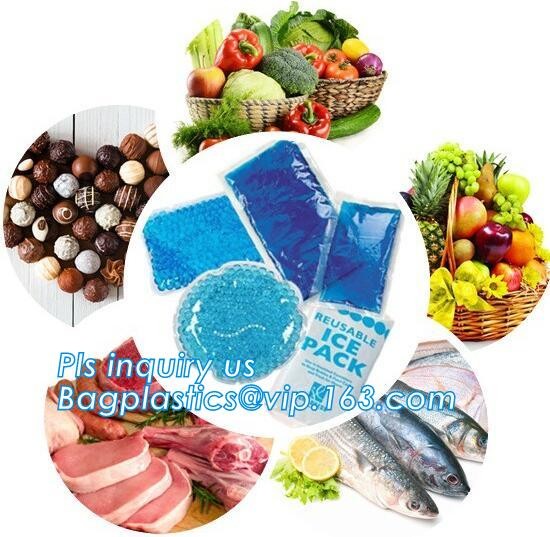 cold chain co-use cool and fresh keeping gel ice pack, cool gel pack, Mini cold cool packs gel ice packs that stay cold