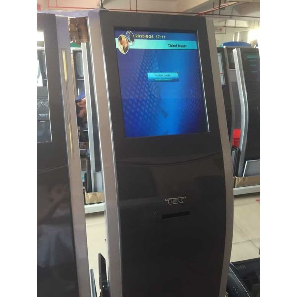 Web Based Multiple Language Bank Wireless Ticket Kiosk Queue System