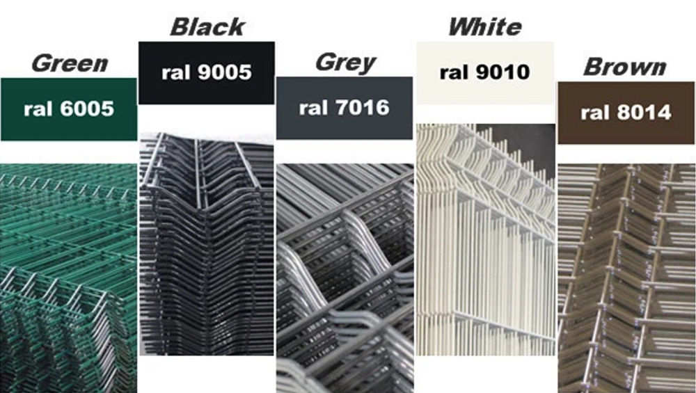 V Prism Shape 3D Fence Panel Rodent Proof Good Rot Resistance Convenient Installation