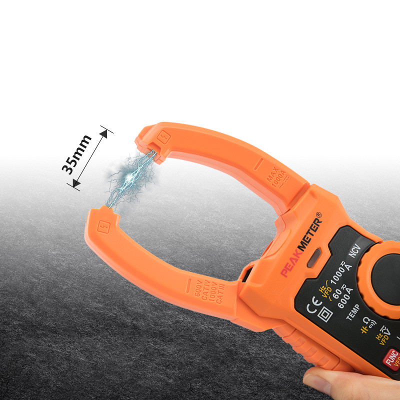 Auto / Manual Range Multimeter Clamp Meter With Analogue Bar Graph Display