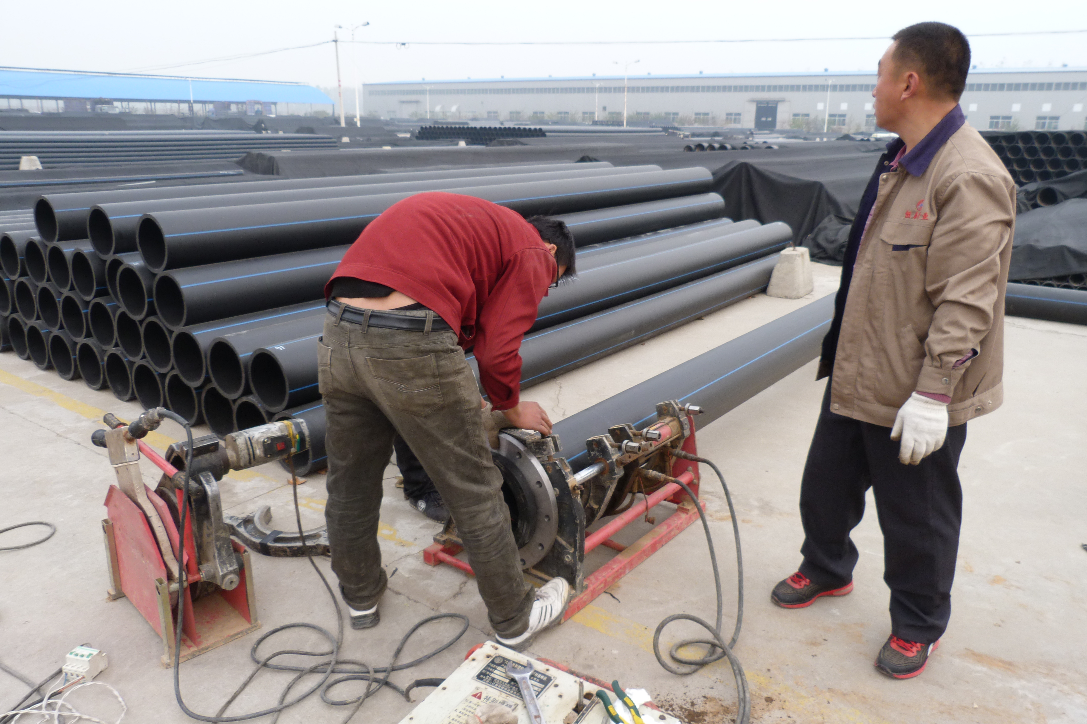 High-strength HDPE pipes, durable, corrosion-resistant, suitable for a wide range of applications