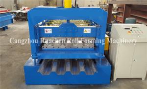 China High Speed Galvanized Steel Floor Deck Roll Forming Machine 28 Rows wholesale