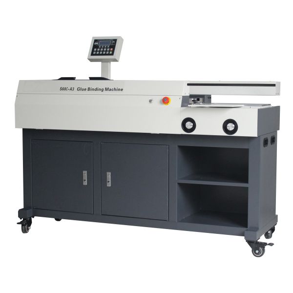 Automatic Perfect Electric Binding Machine , Document Binding Equipment S60CA4 / A3