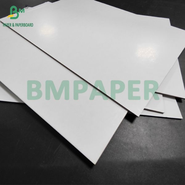 1mm Two Side White Clay Coated Paperboard For Electronics Package 70 x 100cm