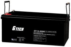 China Deep Cycle Solar Panel GEL Battery , 65-200Ah Power Storage Battery For Solar System wholesale