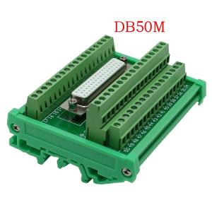 China DB50 Female Header Breakout Board Terminal Block Connector Electronics-Salon Breakout Board wholesale