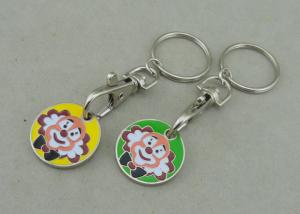 Popular Die Casting Personalized Trolley Coin With Soft Enamel