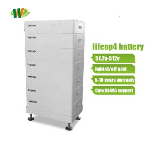 China Customized 307.2v 15.36KW Long Lifecycle Stackable Household Solar Battery System wholesale