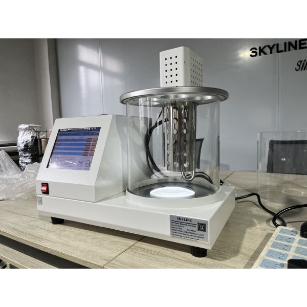 ASTM D445 Kinematic Viscosity Meter Lubricating Oil Analysis Testing Equipment