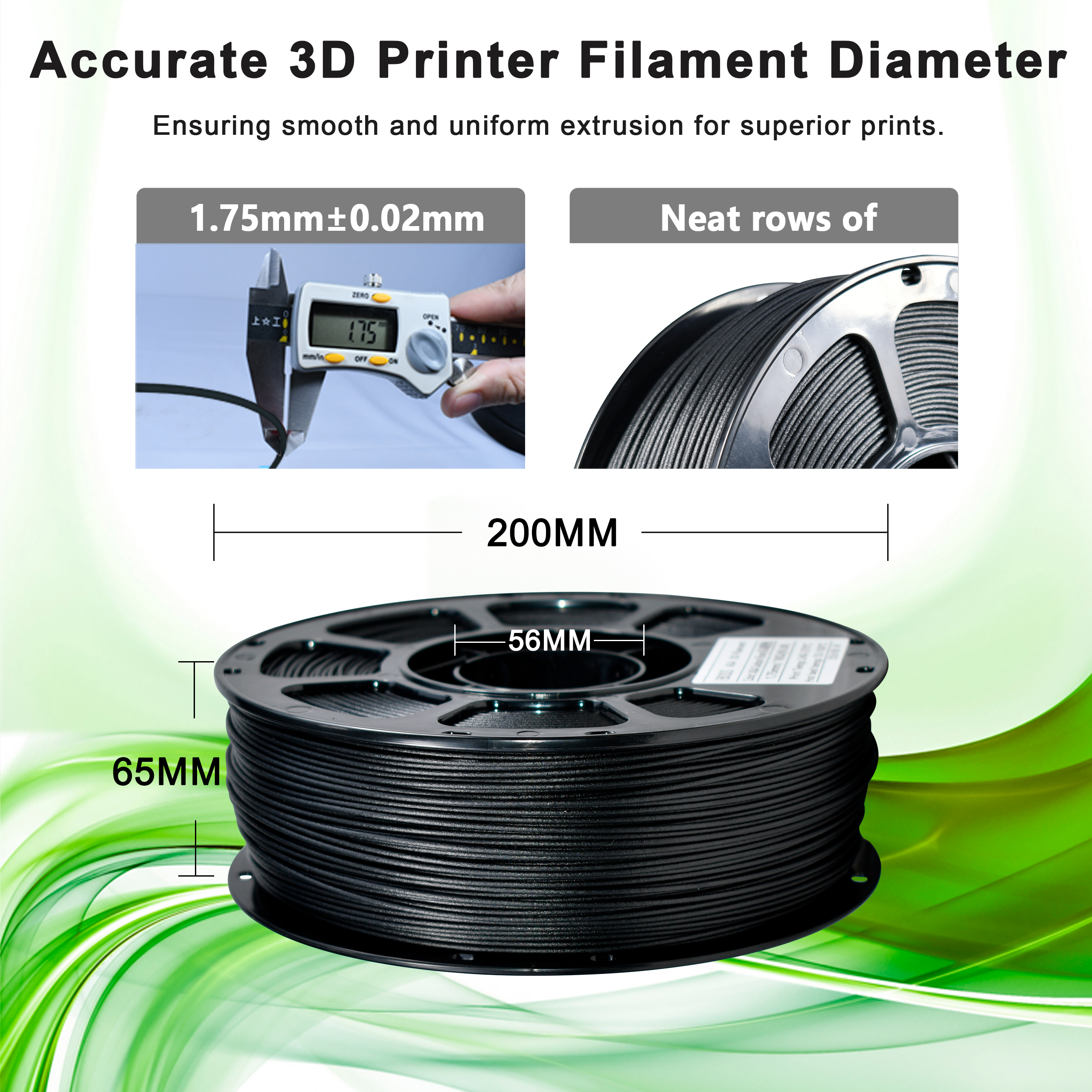 IBOSS filament technical specifications