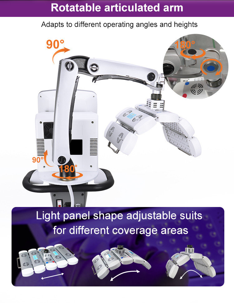 Pdt Led Light Therapy Equipment For Treatment Spots Dark Sores Red Spots Acnes