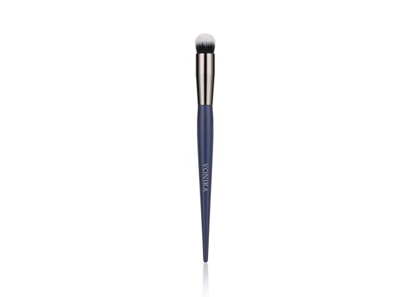 Quality Custom Private Label Round Concealer Brush Synthetic Flawless Buffering Blending for sale