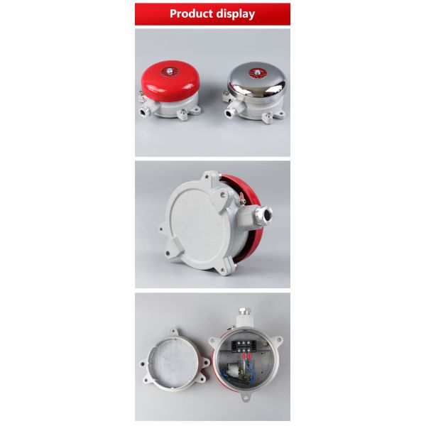 Atex Factory Hazardous Ex TD Dust Explosion Proof Area Alarm Bell