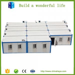 China indonesia prefab modular container camp house furnished iso containerized houses wholesale