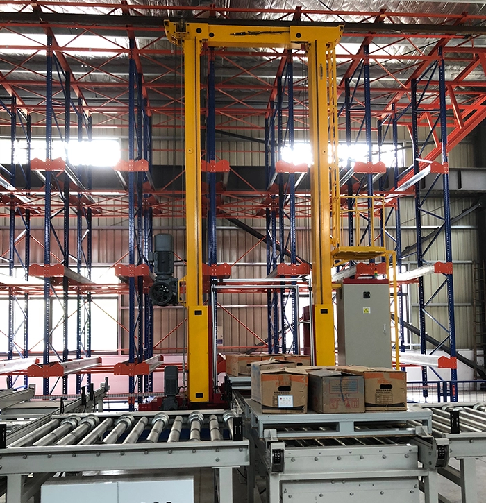 High Efficiency ASRS Warehouse Storage Systems , Labor Saving Automatic Racking System