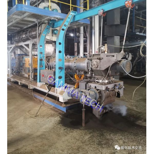 4TPH 5TPH Feed Extruder Machine 132kw Twin Screw Extruder For Pet Food