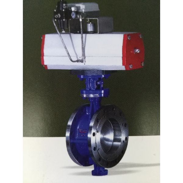 High Temperature Resistant Material Flange Butterfly Valve ASME B16.5 Flanged Dimension