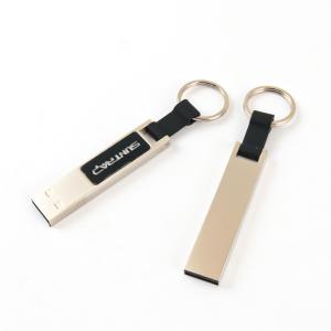 China Metal LED Light USB Flash Drive Shiny When Reading On Computer USB 2.0 Fast on sale