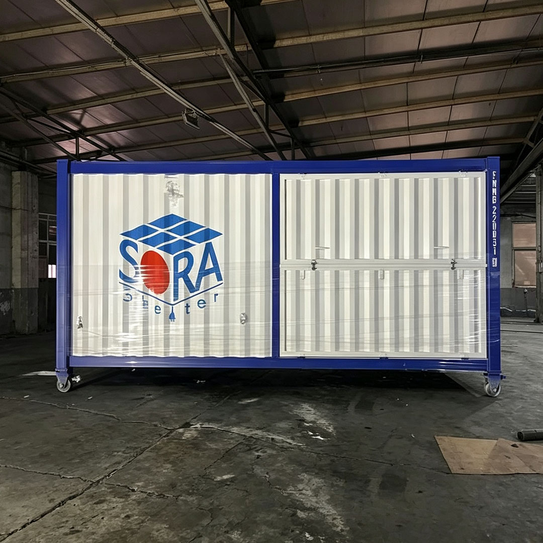 20HC Solar Energy Charging Station Container House Integrated Battery Energy Storage Container Prefab Steel Charging Cabin
