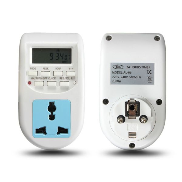 High quality EU Type Weekly Digital Timer Switch AL-06