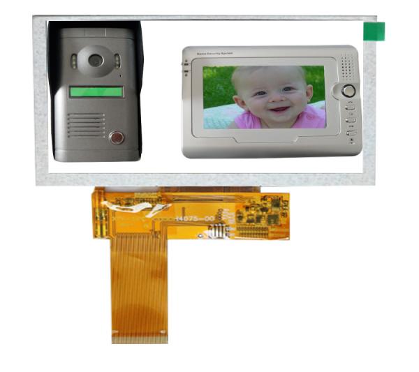 Quality 5 Inch TFT LCD Display Module Resistive Touch Panel 800 RGB H ×480 V Mm for sale