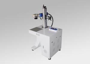 China Desktop 20W 30W 50W Fiber Laser Marking Machine for QR CODE Printing and LOGO Marking on sale