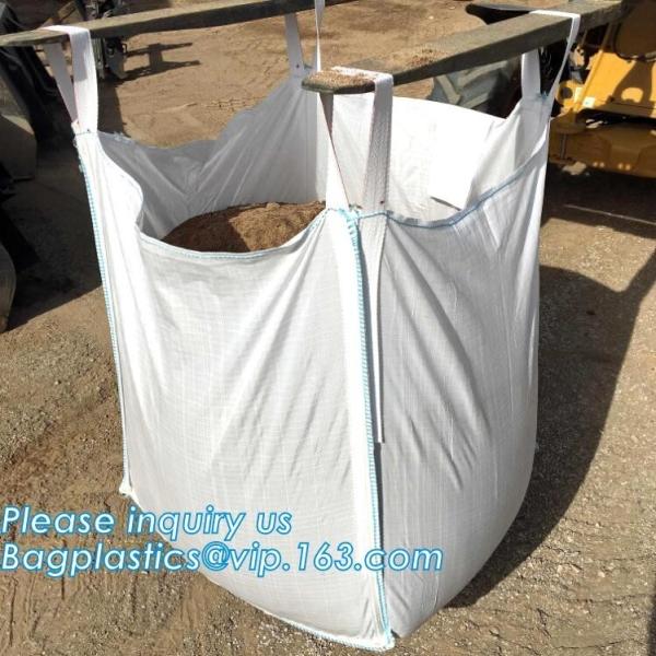 Quality 100% pp woven big bag inner liner, FIBC bag inner liner, 1000kg jumbo container bag inner liner,Big Bag PP Woven FIBC Ce for sale