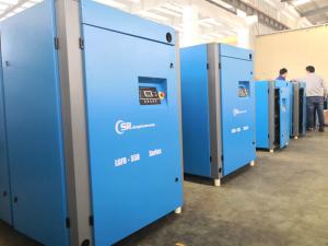 China Customized Capacity Screw Air Compressor For Simple Spray Painting Long Life Cycle wholesale