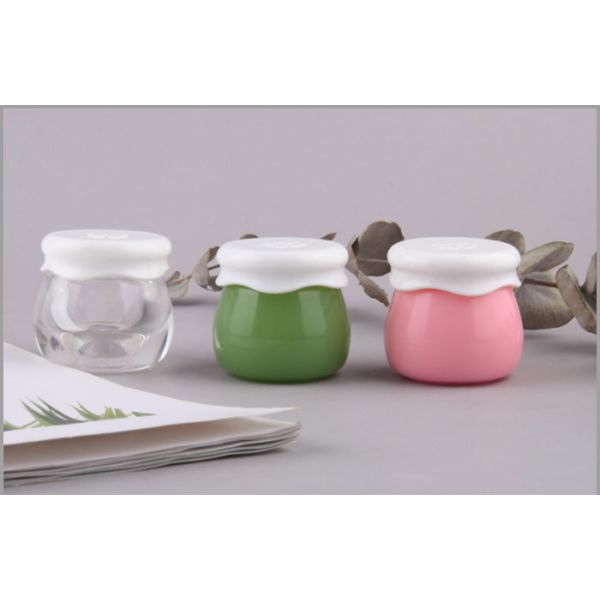 Mini Lip Balm Face Skin 10ml Cream Jars Cosmetic Packaging