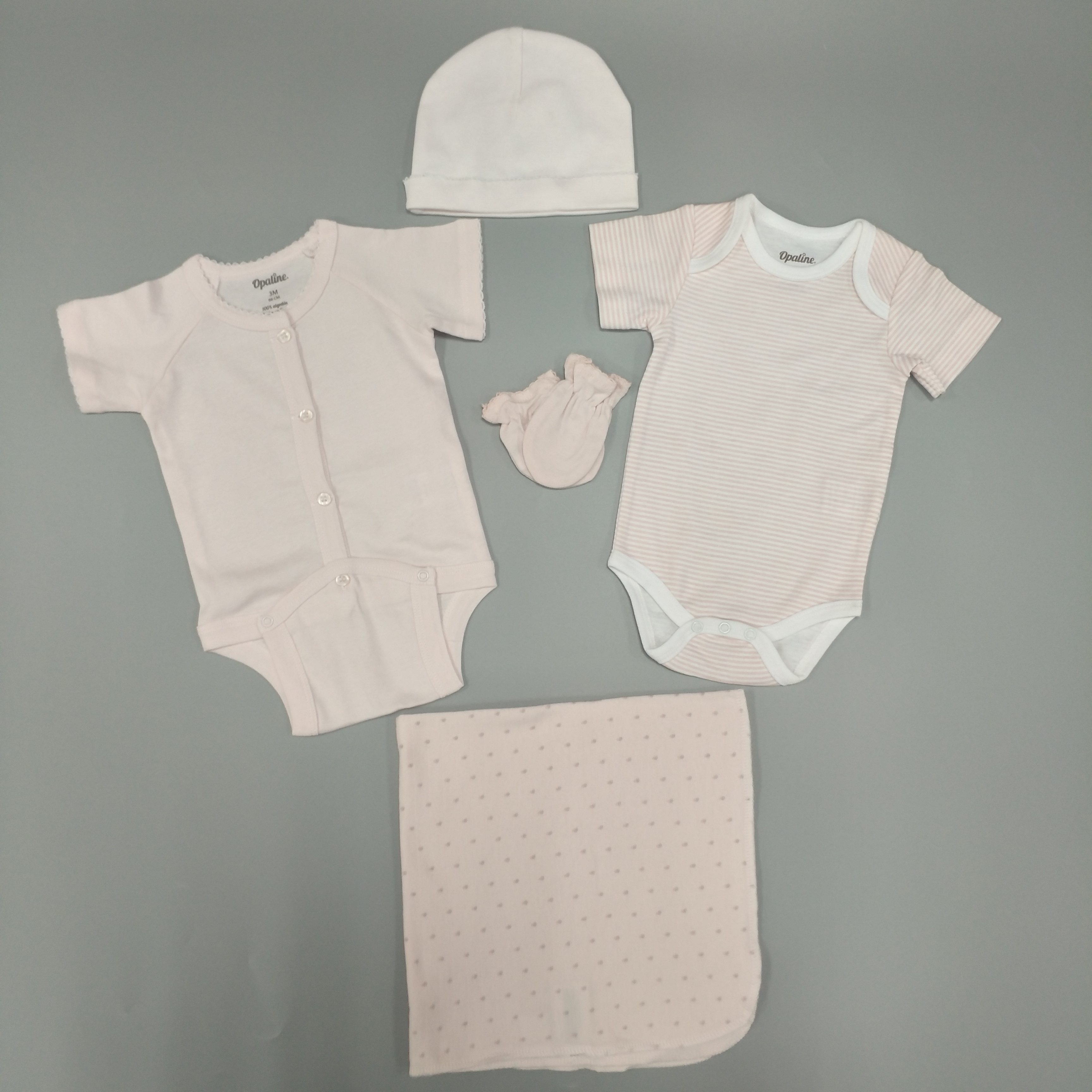 Short Sleeve 100% Cotton Newborn Baby Clothing Gift Set for Girl's Gift Box Sets