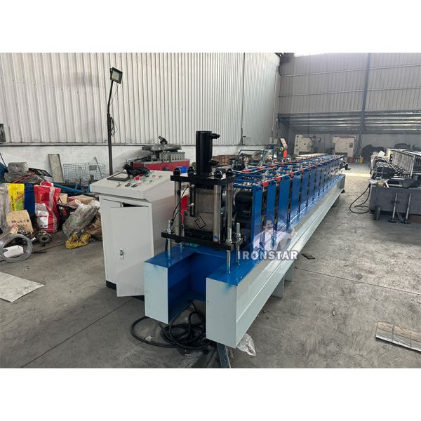 “Brazil Market Shutter Door Guide Rail Roll Forming Machine Automatic Metal Slide Rail Track Forming Machine Galvanized Steel Slide Rail Roll Former